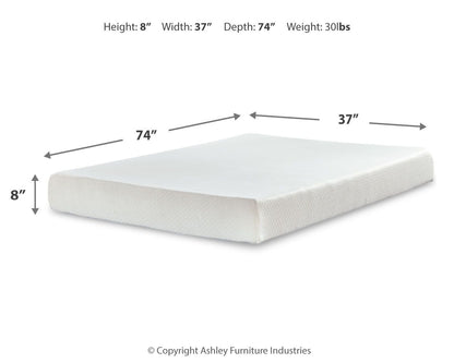 Chime 8 Inch Memory Foam - Medium Memory Foam Mattress - The Sleep Loft - Online Mattress Showroom NYC