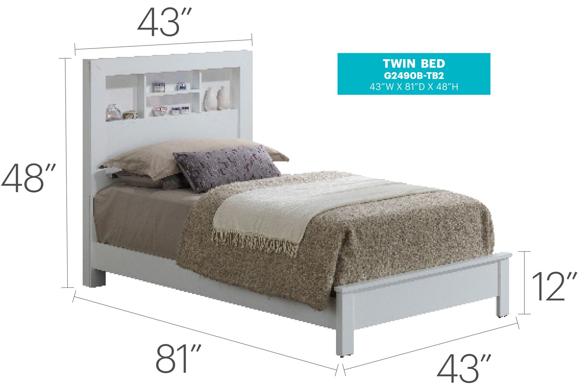 Bed With Transitional Design Stylish - The Sleep Loft - Online Mattress Showroom NYC