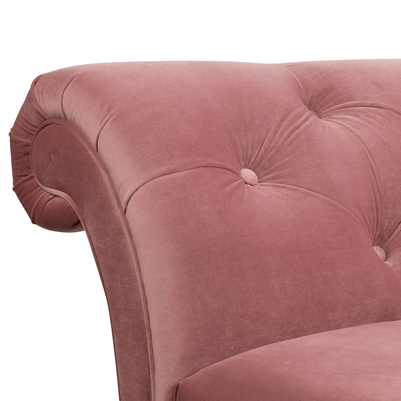 Samuel - Tufted Roll Arm Chaise Lounge - The Sleep Loft - Online Mattress Showroom NYC