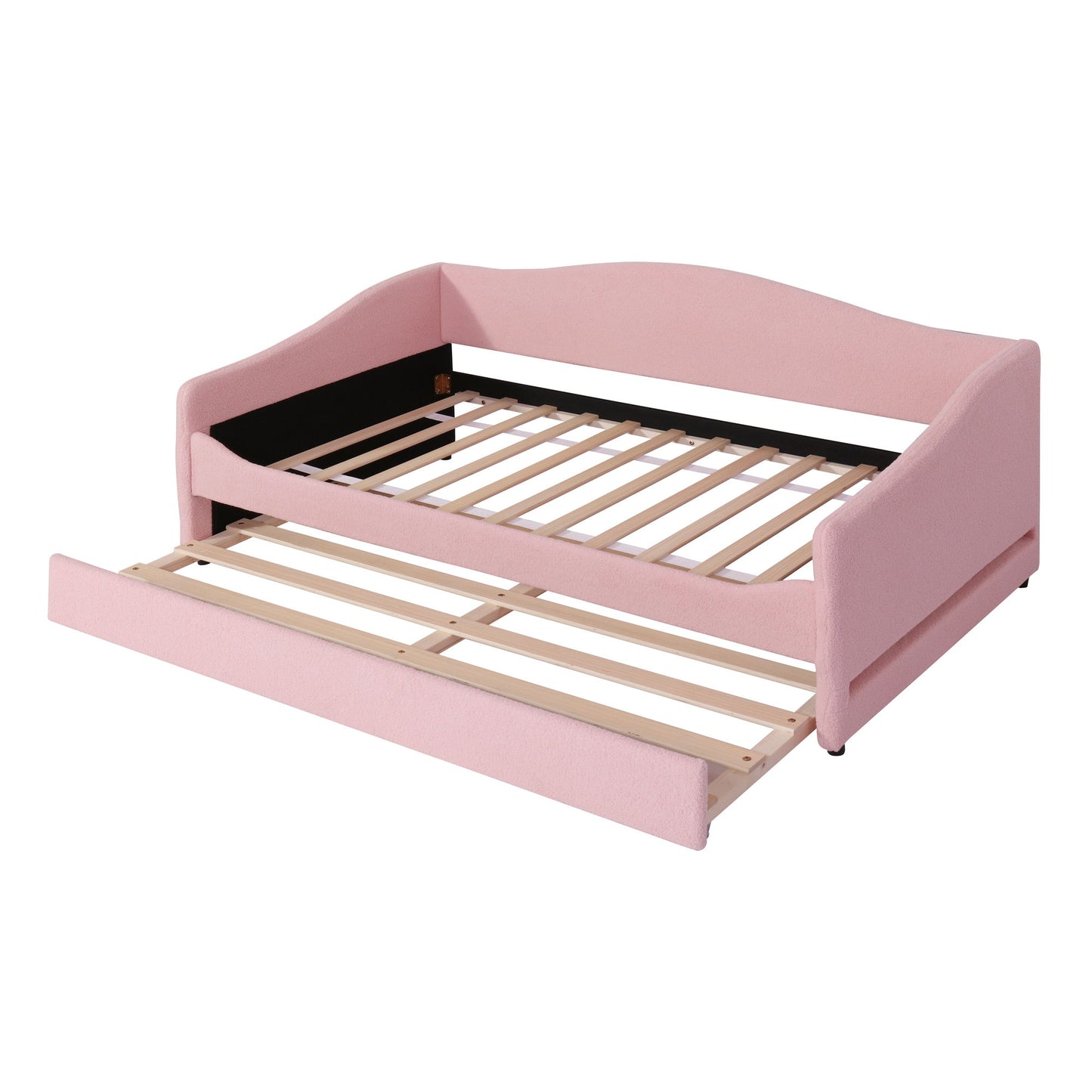 Design Upholstered Daybed With Light And Trundle - The Sleep Loft - Online Mattress Showroom NYC
