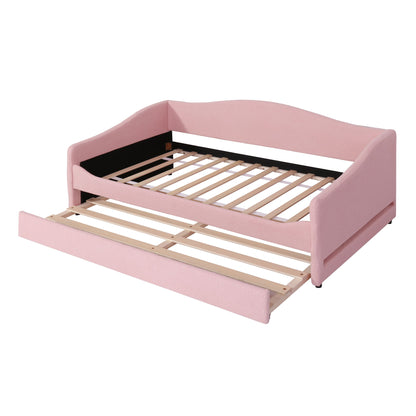 Design Upholstered Daybed With Light And Trundle - The Sleep Loft - Online Mattress Showroom NYC