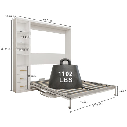 Folding Vertical Murphy Wall Bed - The Sleep Loft - Online Mattress Showroom NYC