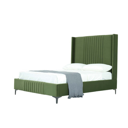 Promenade - Bed With Upholstered Headboard And Slats - The Sleep Loft - Online Mattress Showroom NYC