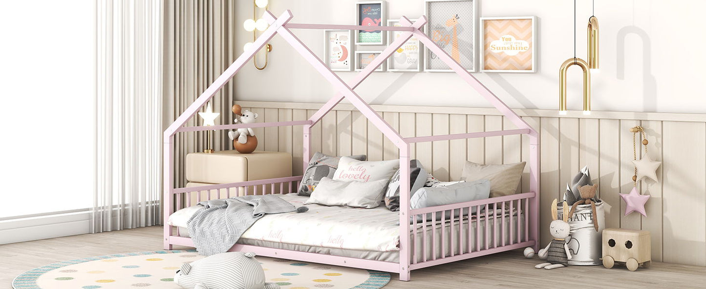 Metal House Bed - The Sleep Loft - Online Mattress Showroom NYC