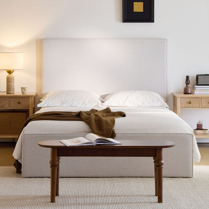 Lucas - Tall Headboard Upholstered Bed - The Sleep Loft - Online Mattress Showroom NYC
