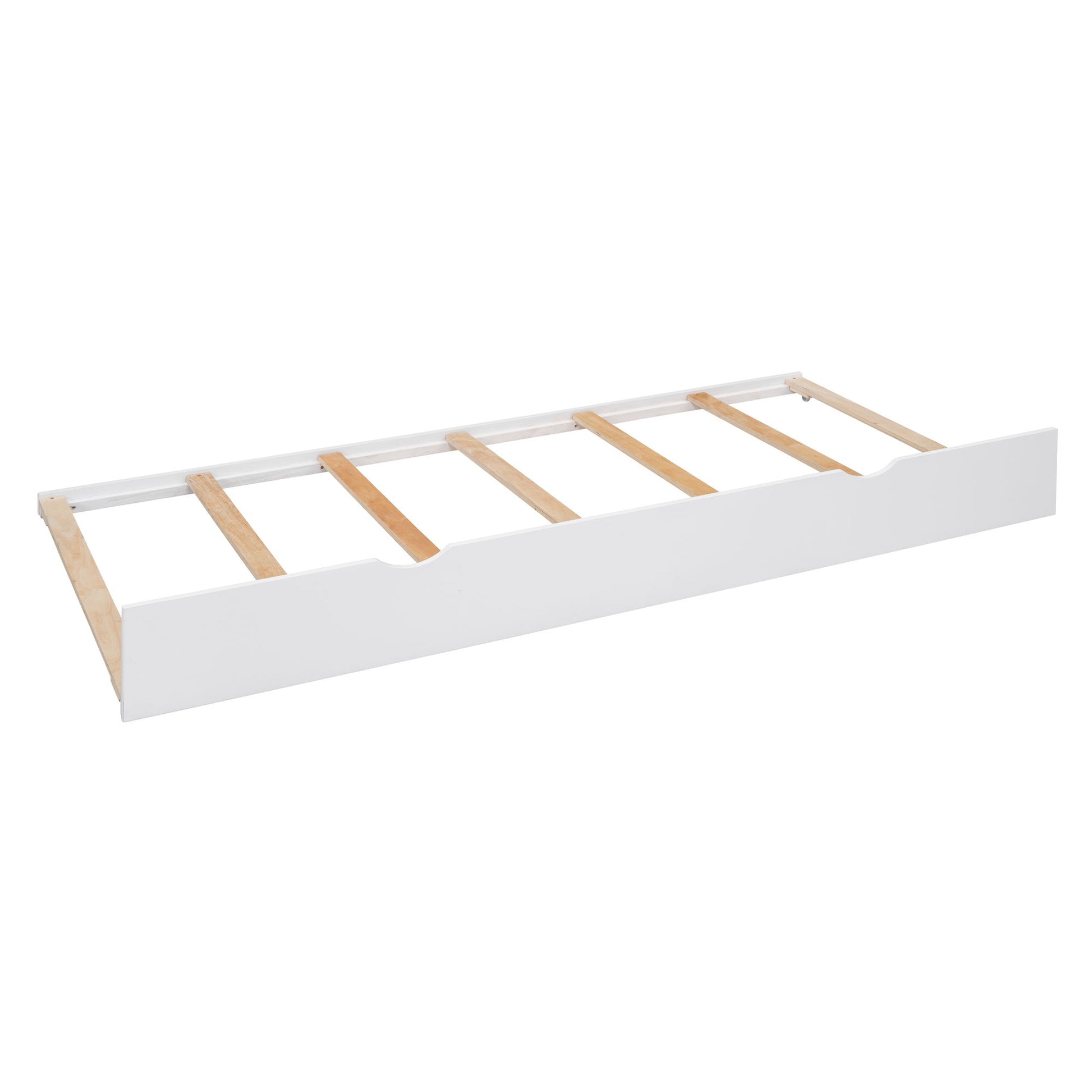 Bed With All In One Cabinet, Shelf And Sockets, Twin Long Trundle - The Sleep Loft - Online Mattress Showroom NYC