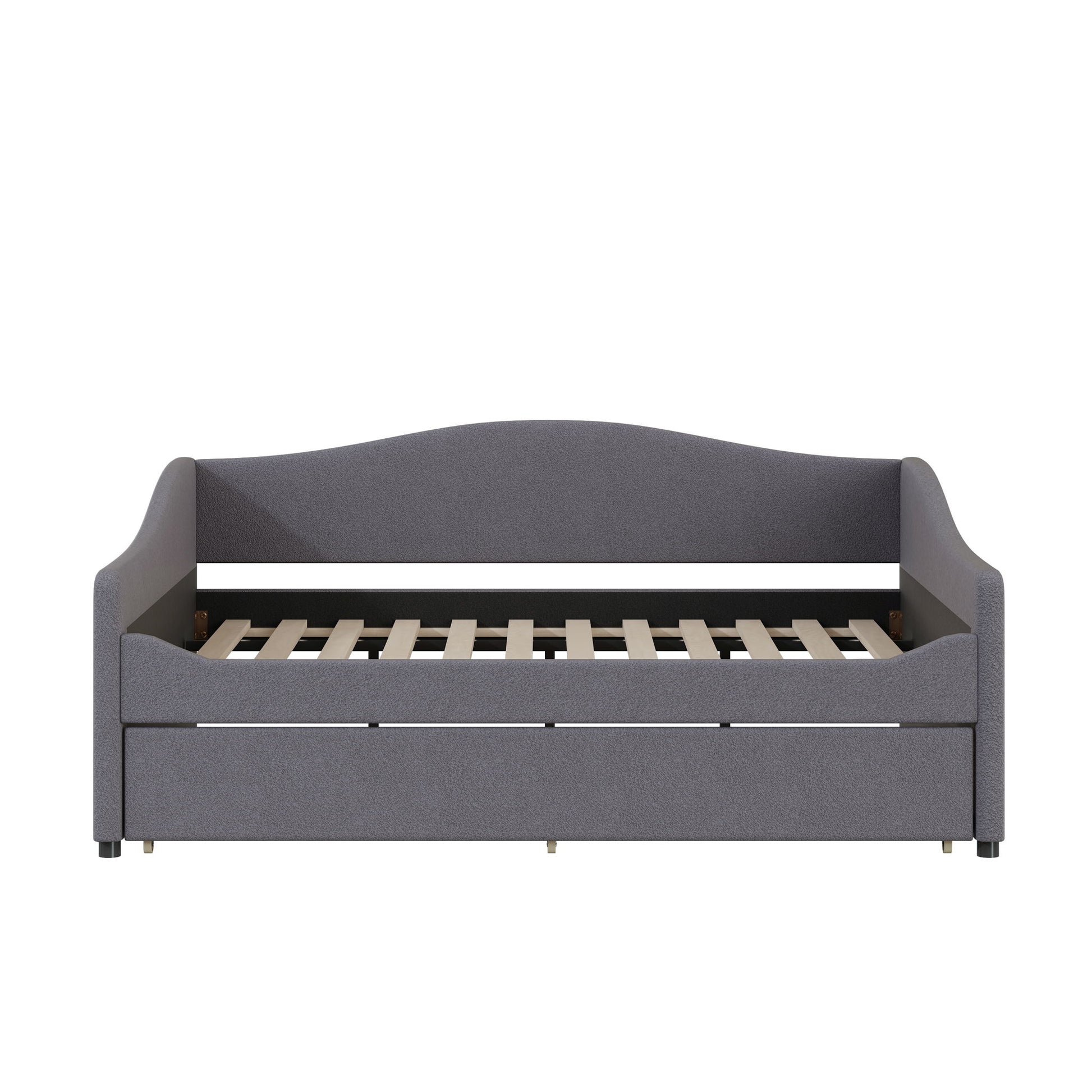 Upholstered Daybed With Light And Trundle - The Sleep Loft - Online Mattress Showroom NYC