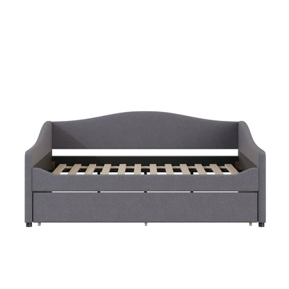 Upholstered Daybed With Light And Trundle - The Sleep Loft - Online Mattress Showroom NYC