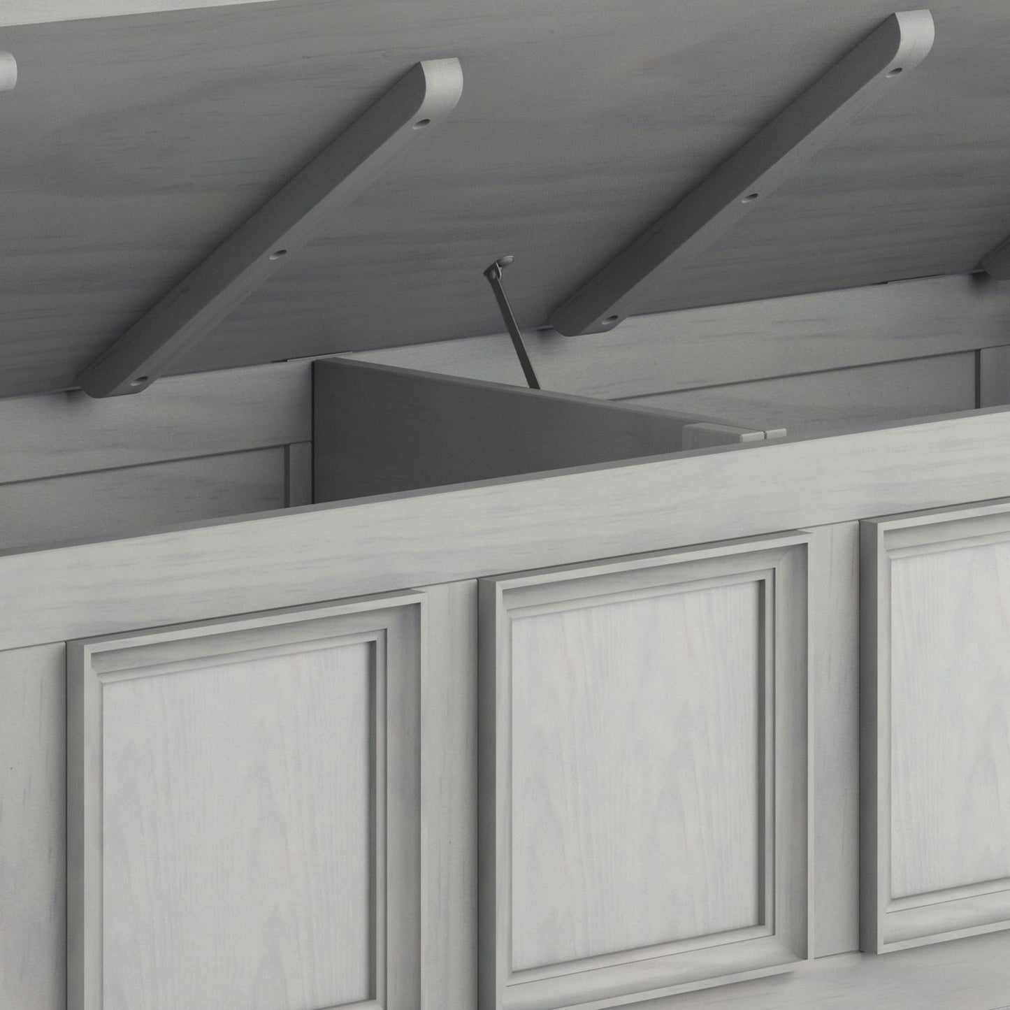 Amherst - Handcrafted Entryway Storage Bench - The Sleep Loft - Online Mattress Showroom NYC