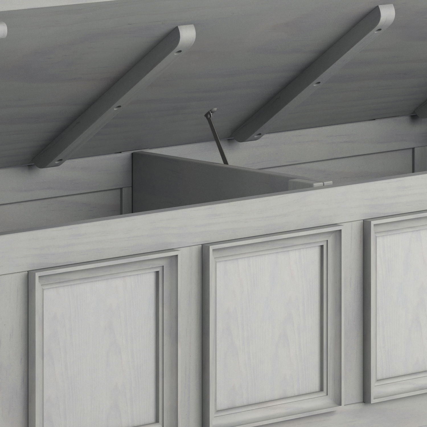 Amherst - Handcrafted Entryway Storage Bench - The Sleep Loft - Online Mattress Showroom NYC
