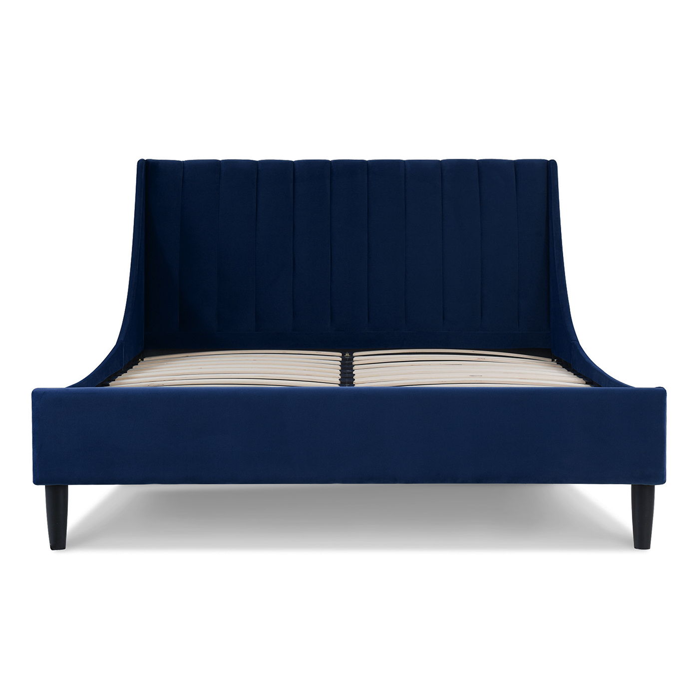 Aspen - Vertical Tufted Modern Headboard Platform Bed Set - The Sleep Loft - Online Mattress Showroom NYC