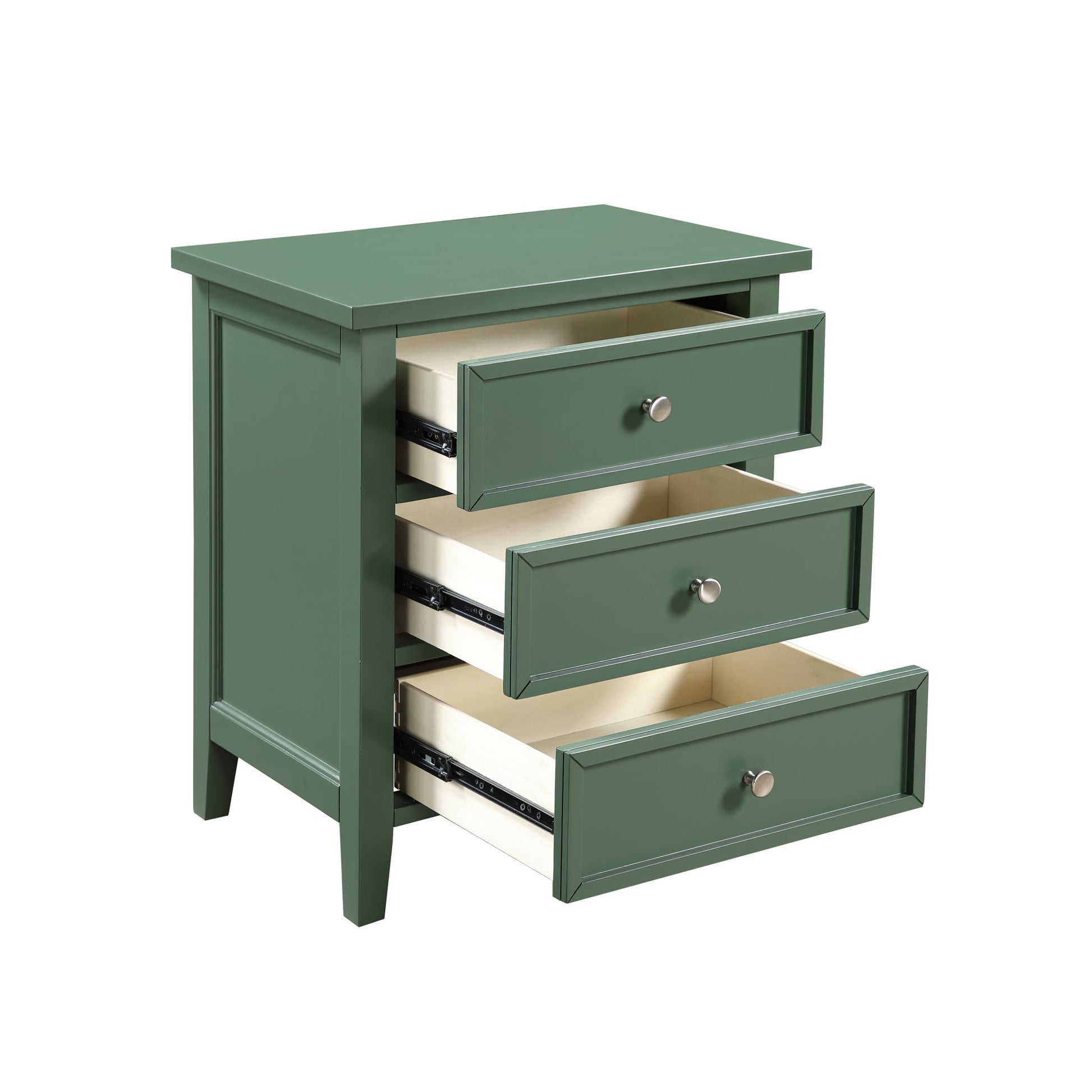 Luca - 3 Drawer Nightstand - The Sleep Loft - Online Mattress Showroom NYC