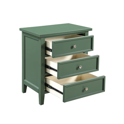 Luca - 3 Drawer Nightstand - The Sleep Loft - Online Mattress Showroom NYC