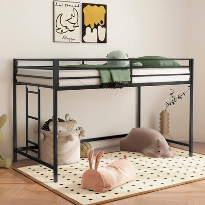 Adam - Twin Loft Bunk - Black - The Sleep Loft - Online Mattress Showroom NYC