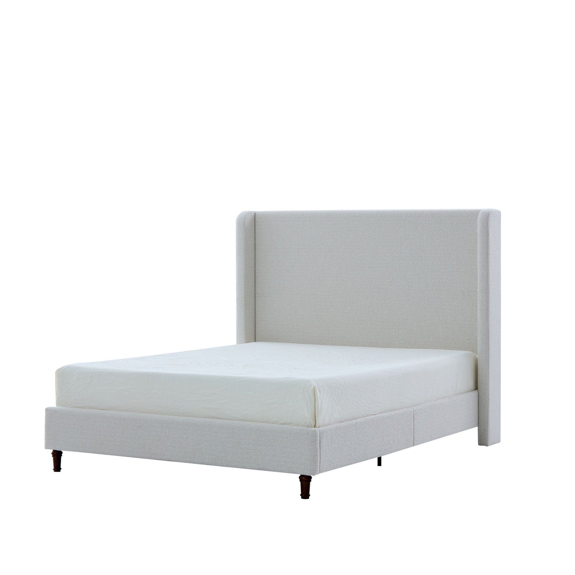 Harper - Tall Headboard Upholstered Bed With Elegant Simplicity - The Sleep Loft - Online Mattress Showroom NYC