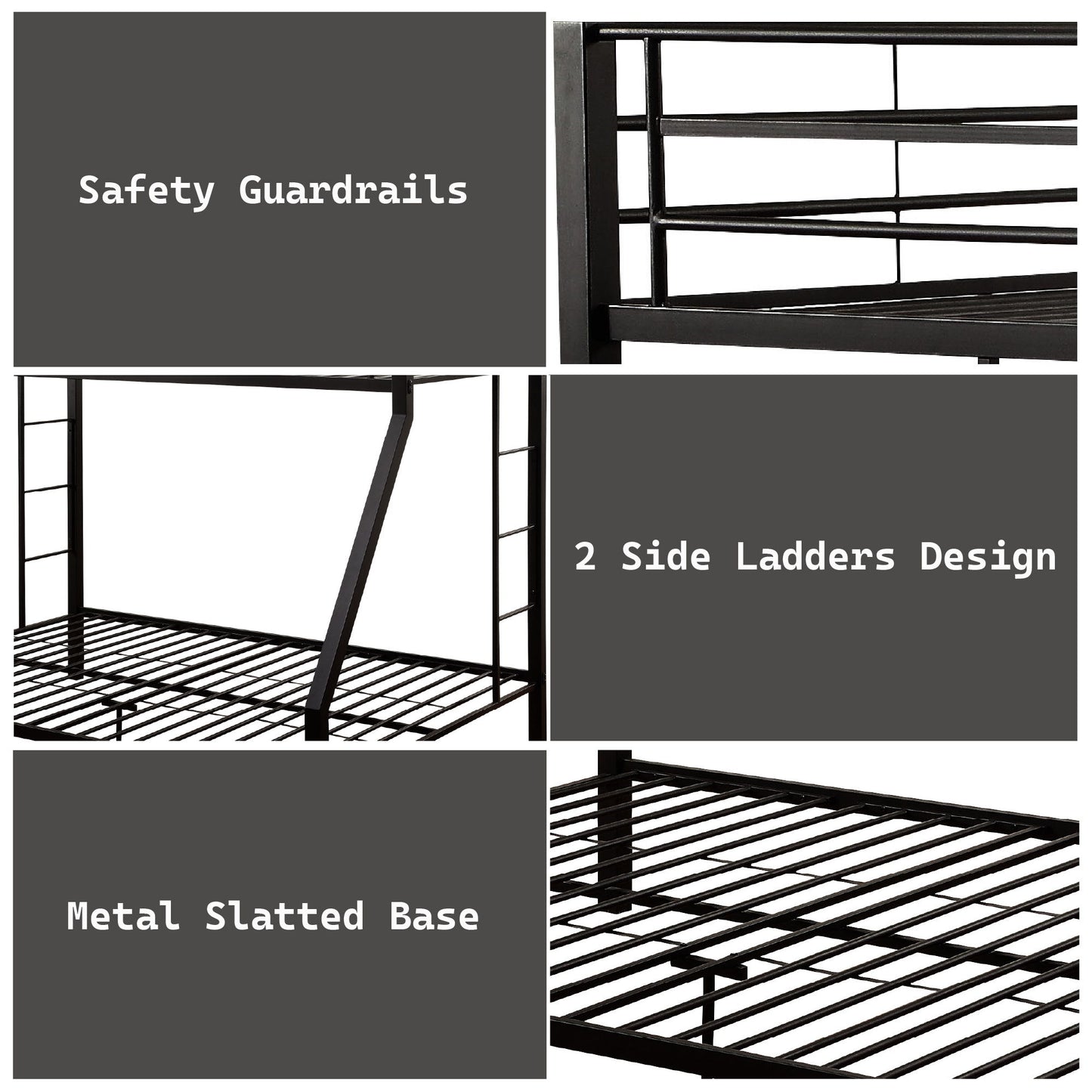 Limbra - Spacious Design Double Bunk Bed - The Sleep Loft - Online Mattress Showroom NYC