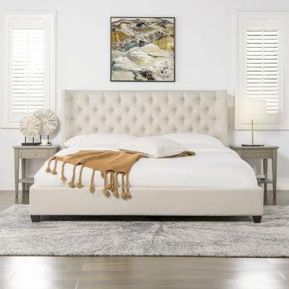 Manhattan - Shelter King Platform Bed Frame - The Sleep Loft - Online Mattress Showroom NYC
