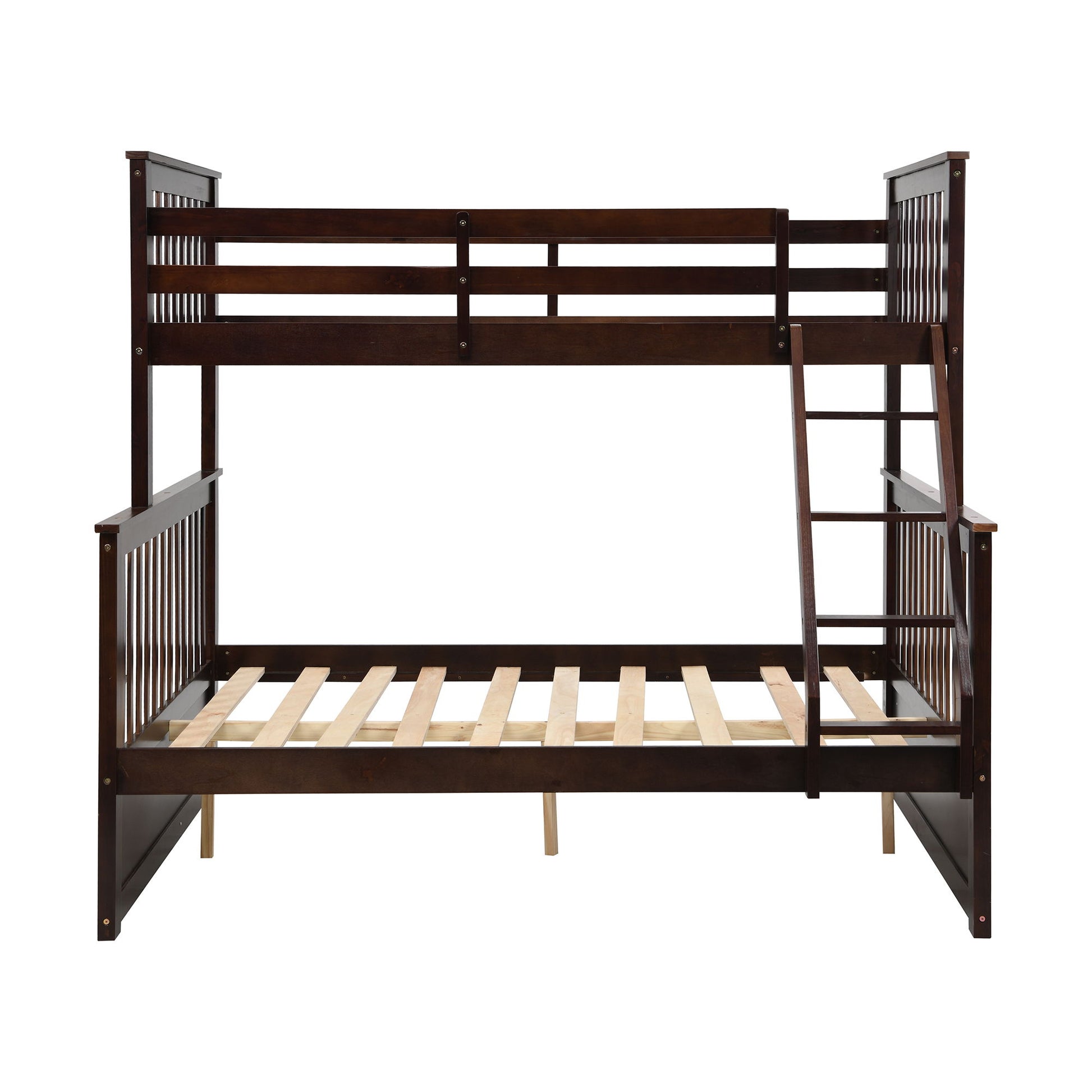 Bunk Bed With Ladder, And Safety Guard Rails - The Sleep Loft - Online Mattress Showroom NYC