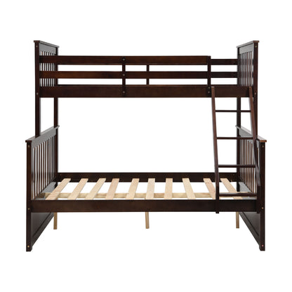 Bunk Bed With Ladder, And Safety Guard Rails - The Sleep Loft - Online Mattress Showroom NYC