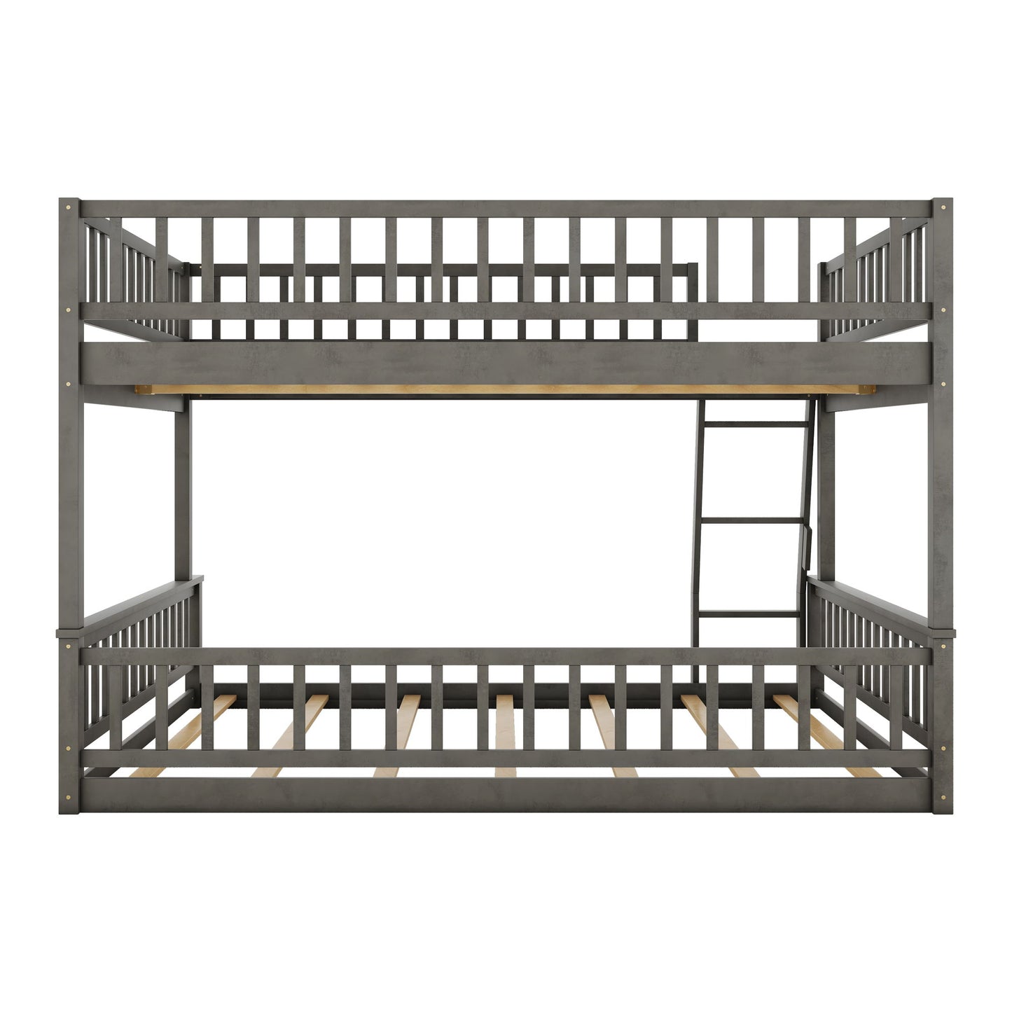 Bunk Bed With Ladder And Guardrails - The Sleep Loft - Online Mattress Showroom NYC