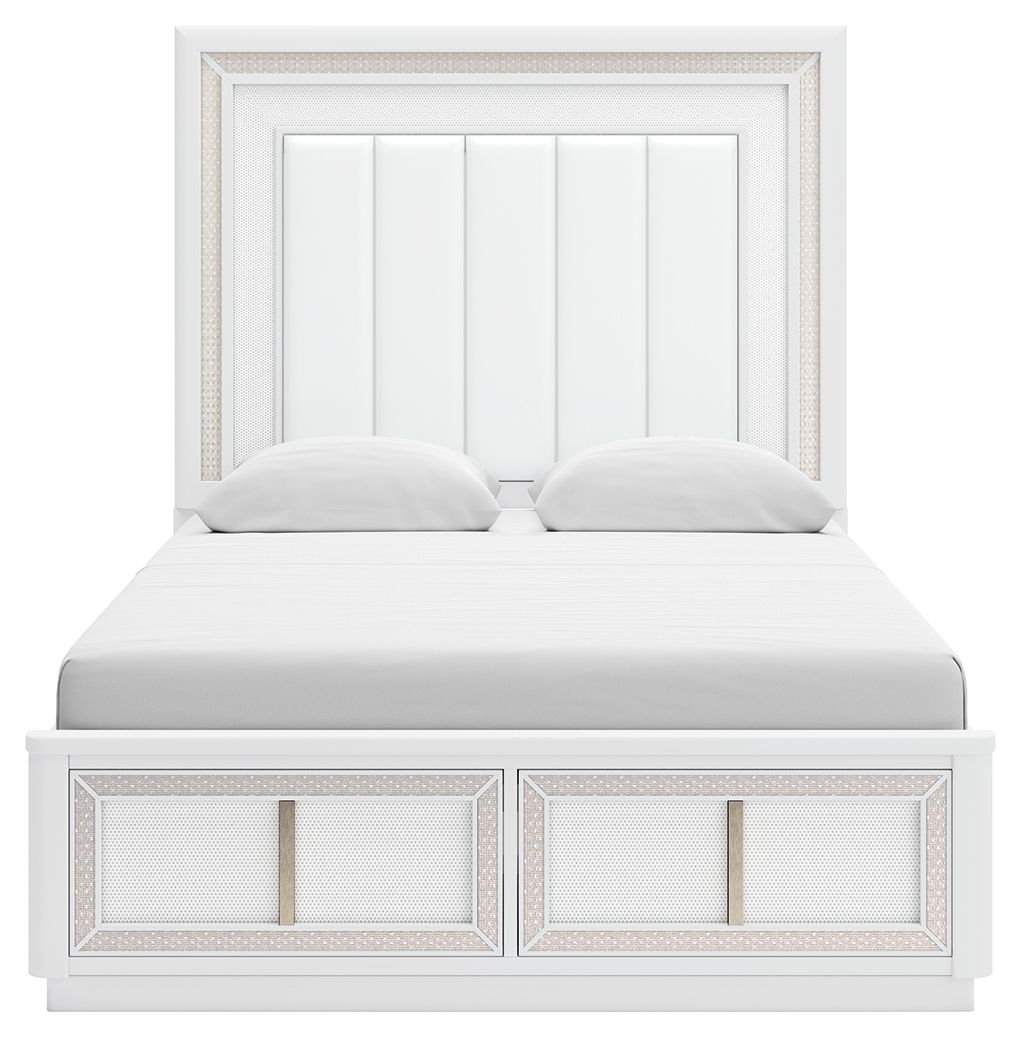 Chalanna - Upholstered Storage Bed - The Sleep Loft - Online Mattress Showroom NYC