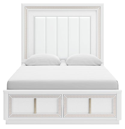 Chalanna - Upholstered Storage Bed - The Sleep Loft - Online Mattress Showroom NYC