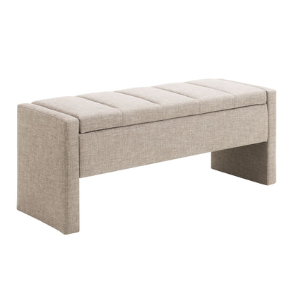 Modern Upholstered Large Bed End Bench With Storage - The Sleep Loft - Online Mattress Showroom NYC