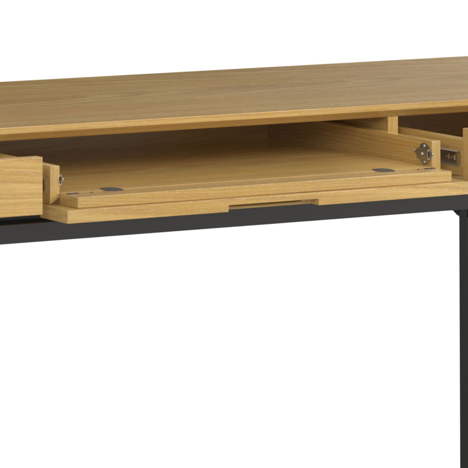 Banting - Mid Century Handcrafted Wide Desk - The Sleep Loft - Online Mattress Showroom NYC