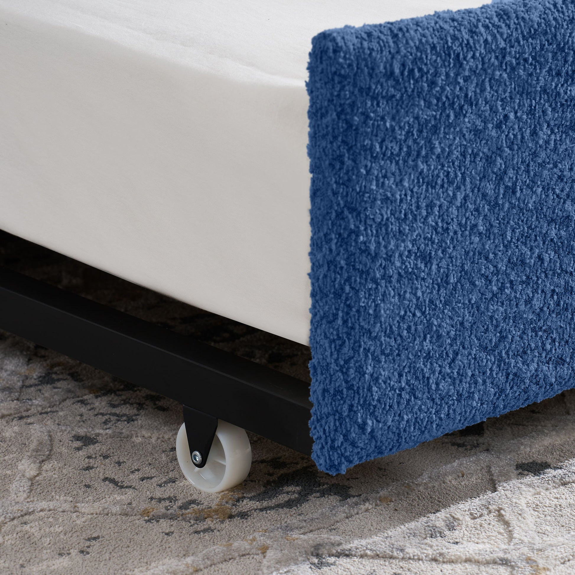 Upholstered Daybed With Pop Up Trundle - The Sleep Loft - Online Mattress Showroom NYC