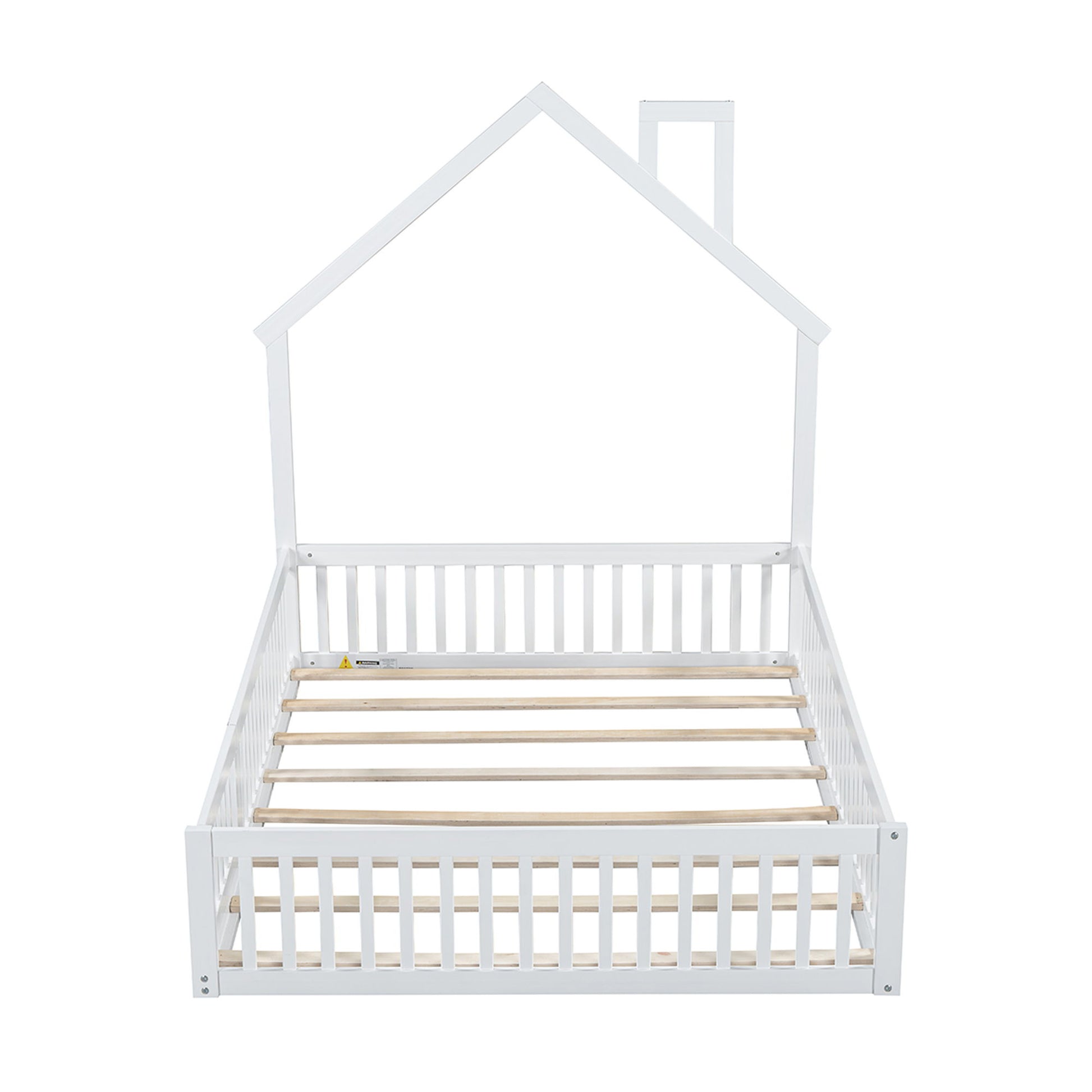 House Platform Bed With Guardrail - The Sleep Loft - Online Mattress Showroom NYC