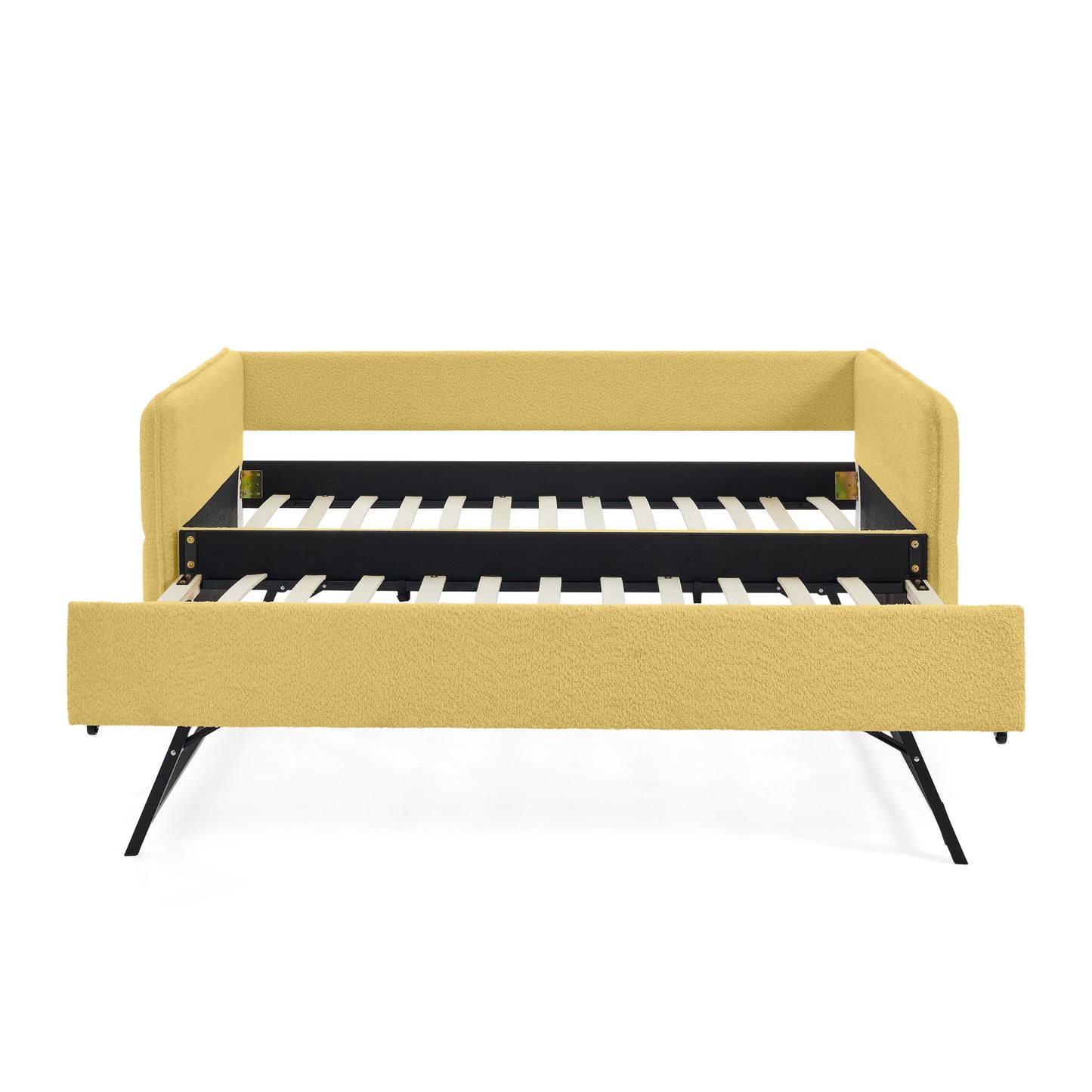 Upholstered Daybed With Pop Up Trundle - The Sleep Loft - Online Mattress Showroom NYC