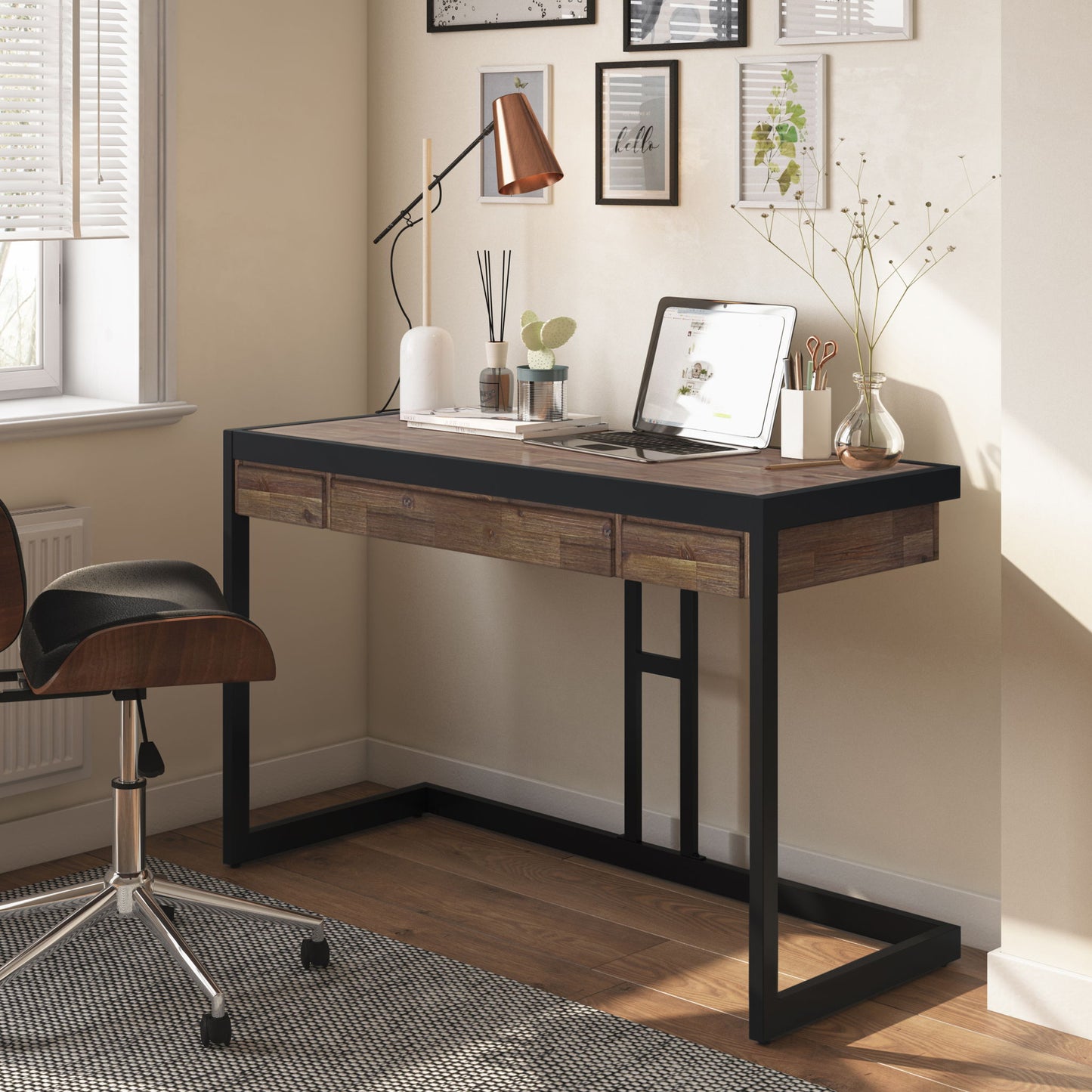 Erina - Handcrafted Desk - The Sleep Loft - Online Mattress Showroom NYC