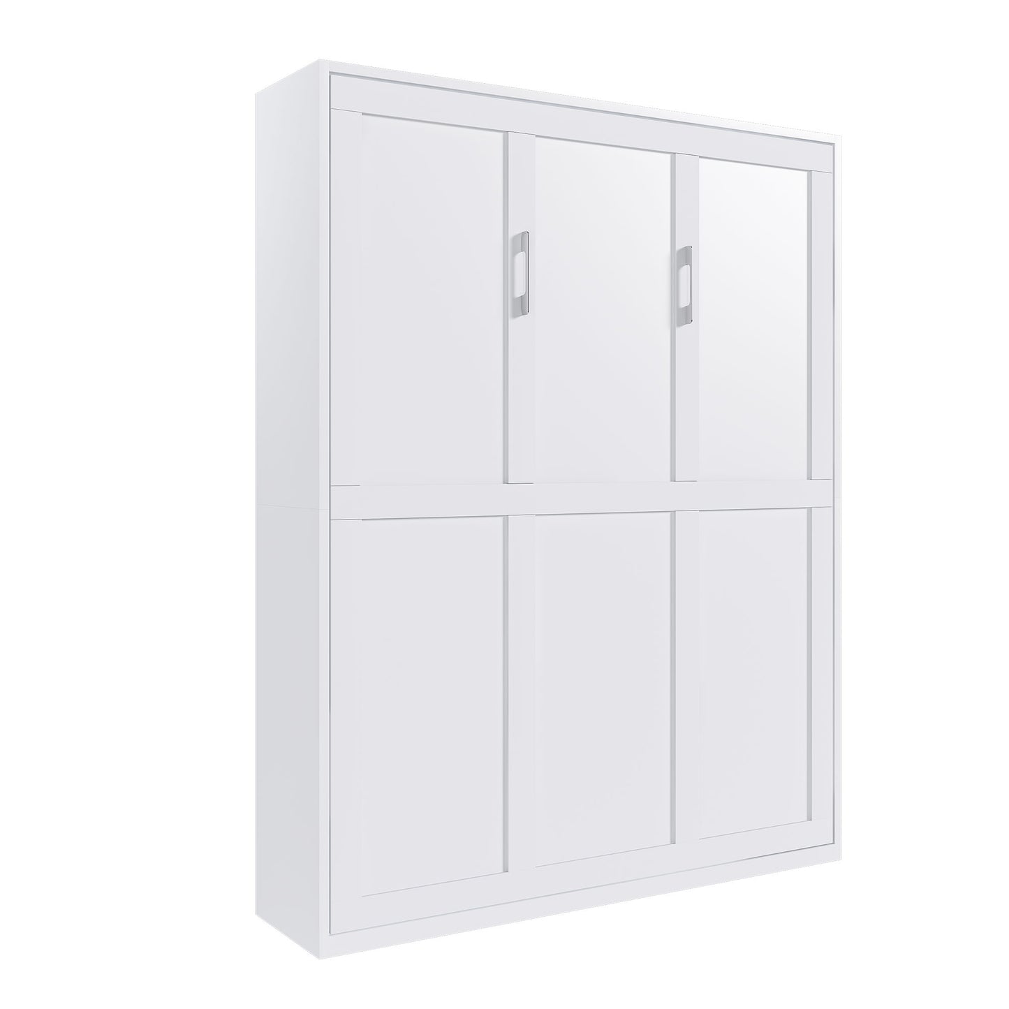 Queen Murphy Bed, Foldable Wall Bed, Space Saving Design For Bedrooms - White - The Sleep Loft - Online Mattress Showroom NYC