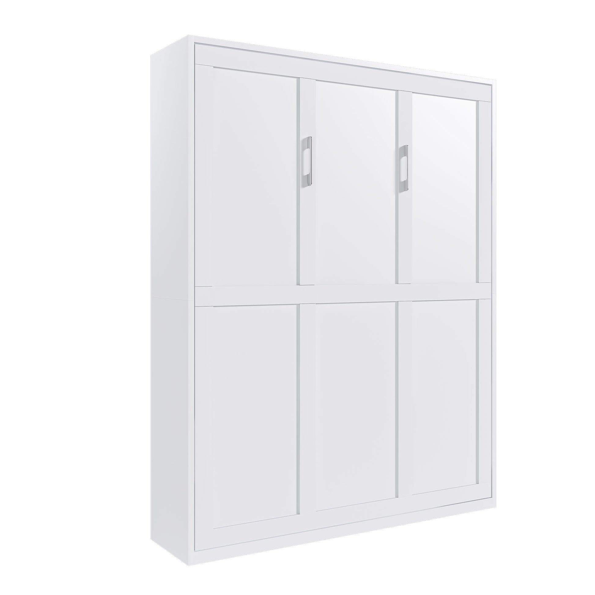 Queen Murphy Bed, Foldable Wall Bed, Space Saving Design For Bedrooms - White - The Sleep Loft - Online Mattress Showroom NYC
