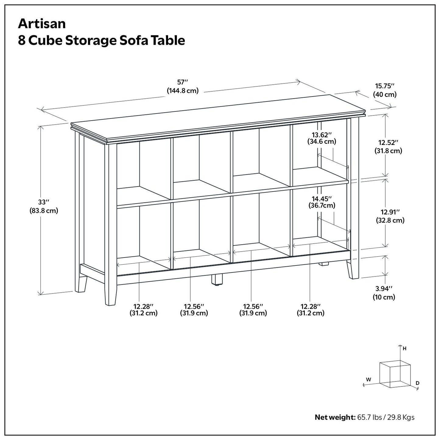Artisan - Cube Storage - The Sleep Loft - Online Mattress Showroom NYC