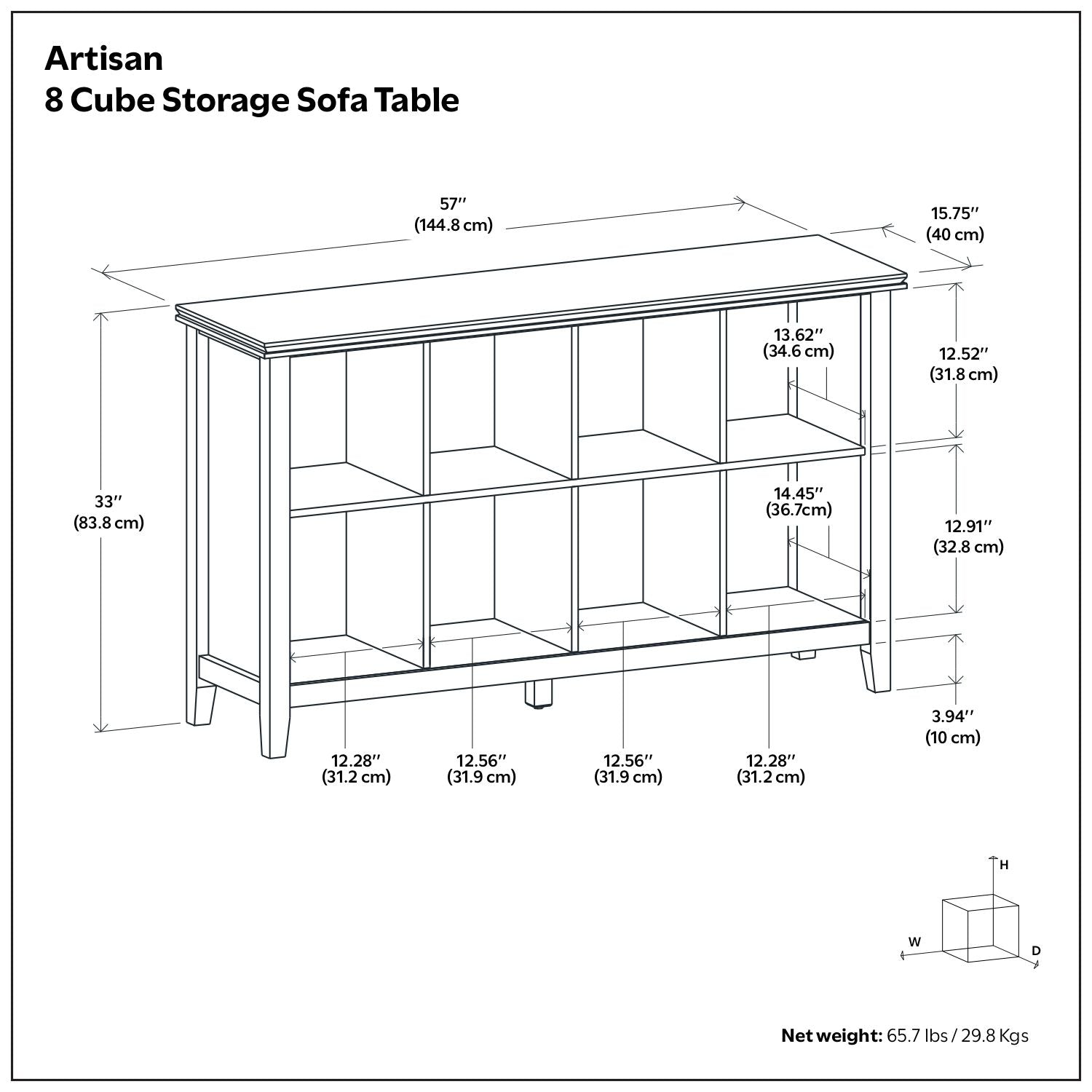 Artisan - Cube Storage - The Sleep Loft - Online Mattress Showroom NYC