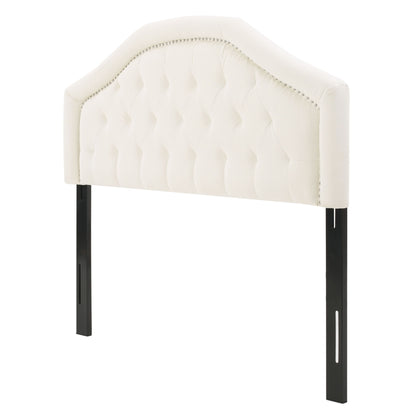 Kaarina - Contemporary Tufted Fabric Headboard - The Sleep Loft - Online Mattress Showroom NYC