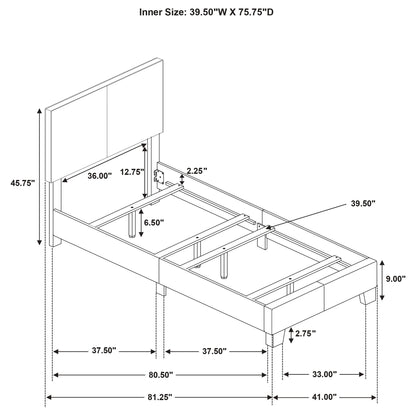 Efram - Panel Bed - The Sleep Loft - Online Mattress Showroom NYC