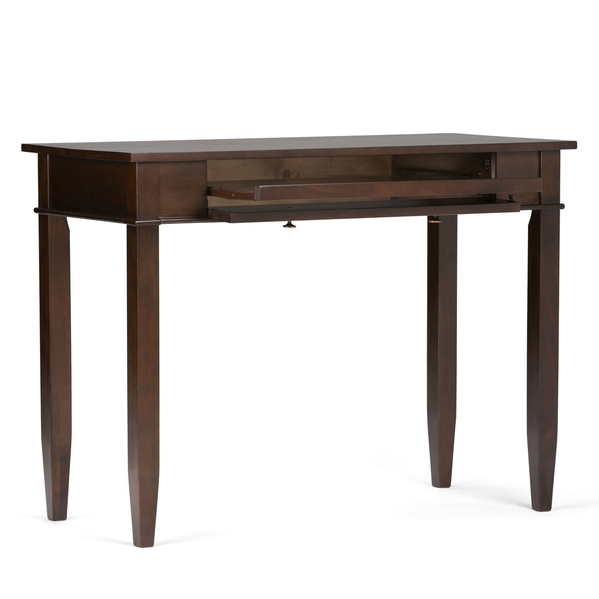 Carlton - Home Office Desk - Dark Tobacco Brown - The Sleep Loft - Online Mattress Showroom NYC