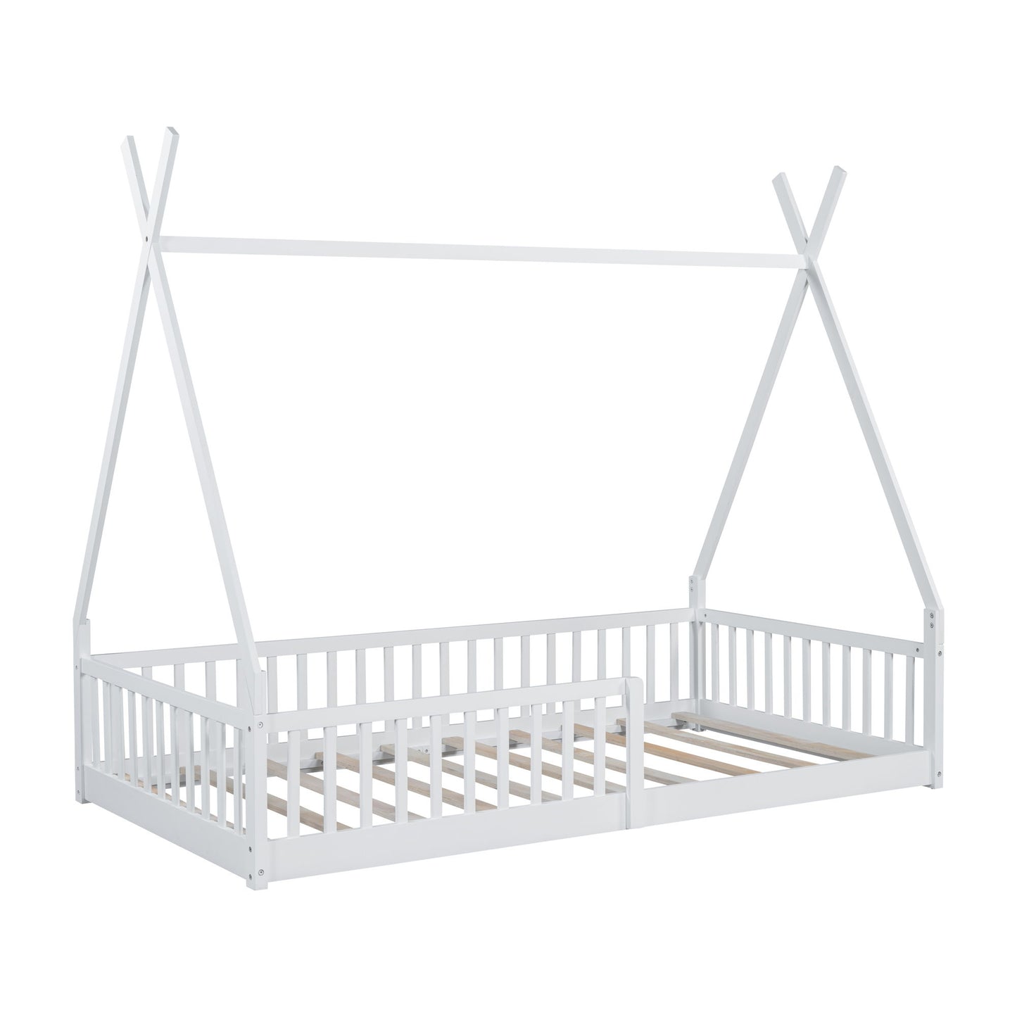 House Shaped Design Bed With Fence - The Sleep Loft - Online Mattress Showroom NYC