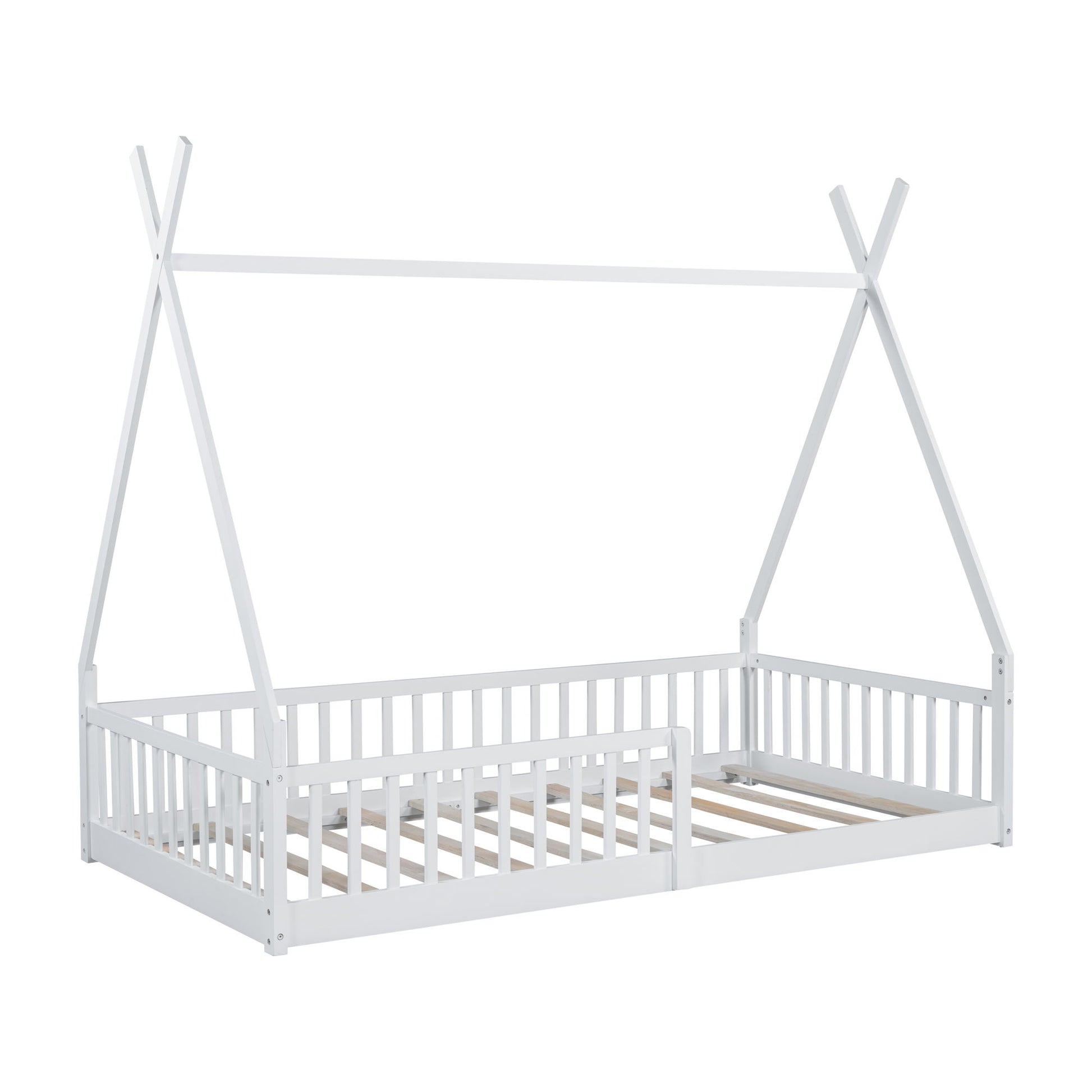 House Shaped Design Bed With Fence - The Sleep Loft - Online Mattress Showroom NYC