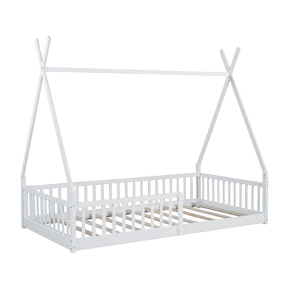 House Shaped Design Bed With Fence - The Sleep Loft - Online Mattress Showroom NYC
