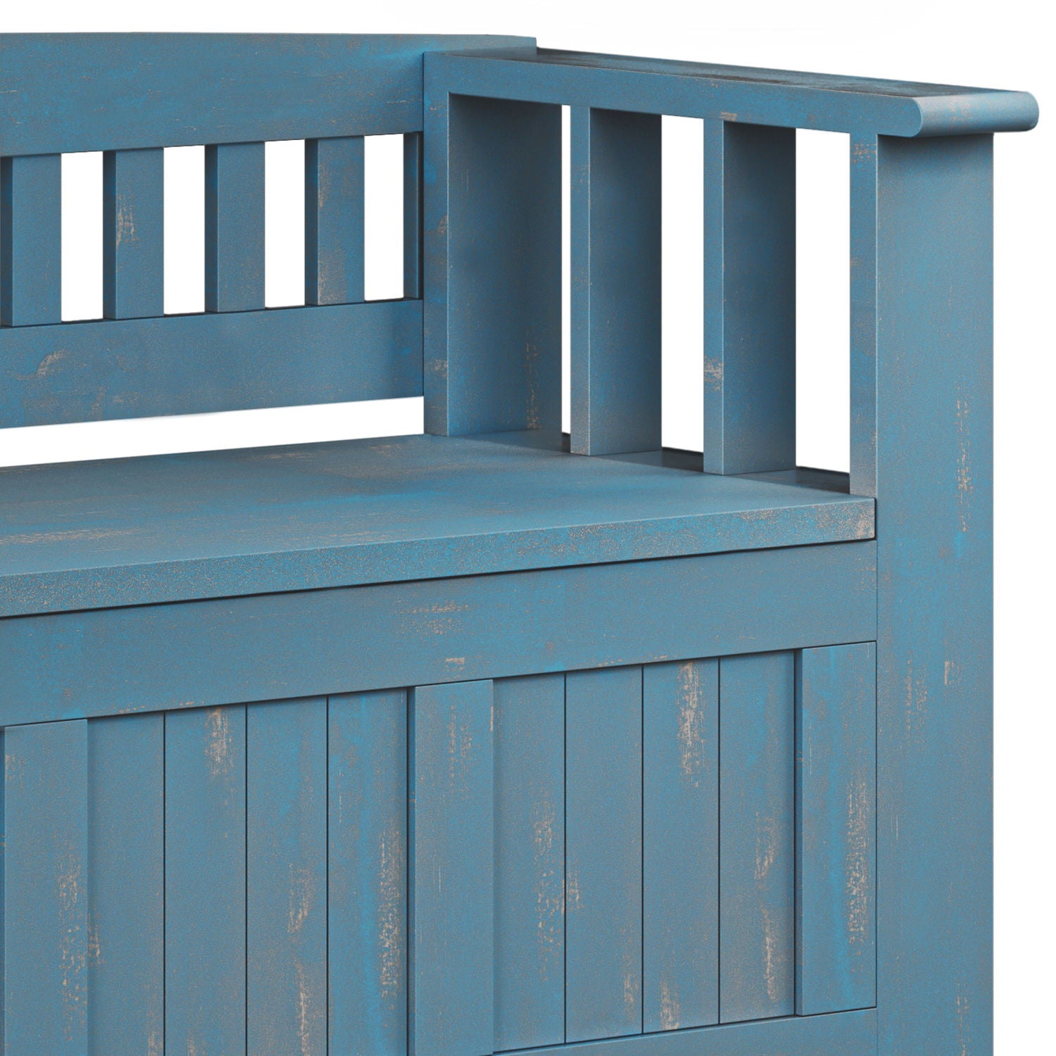 Acadian - Entryway Storage Bench, Handcrafted - The Sleep Loft - Online Mattress Showroom NYC
