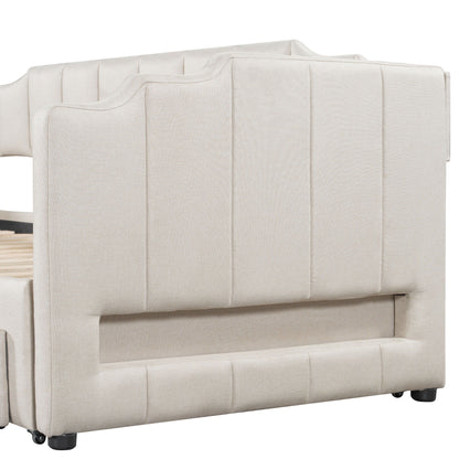 Extendable Daybed With LED Light And 2 Storage Drawers - The Sleep Loft - Online Mattress Showroom NYC