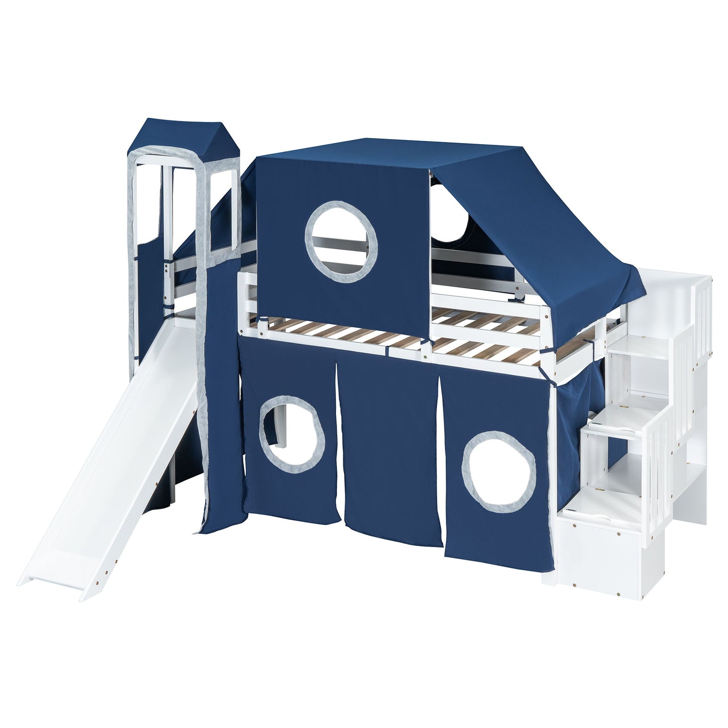 Loft Bed With Tent And Tower - The Sleep Loft - Online Mattress Showroom NYC