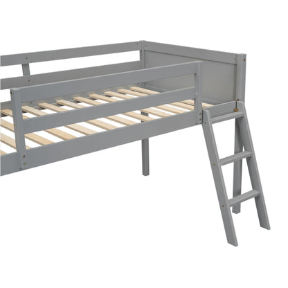 Low Loft Bed With Adjustable Ladder - The Sleep Loft - Online Mattress Showroom NYC