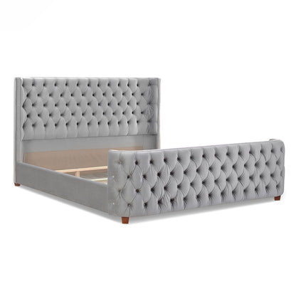 Brooklyn - Tufted Panel Bed Headboard And Footboard Set - The Sleep Loft - Online Mattress Showroom NYC