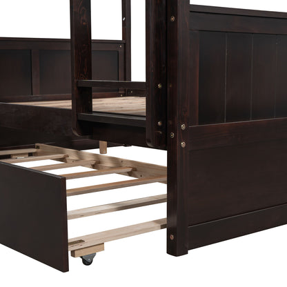 Bunk Bed With Twin Size Trundle - The Sleep Loft - Online Mattress Showroom NYC