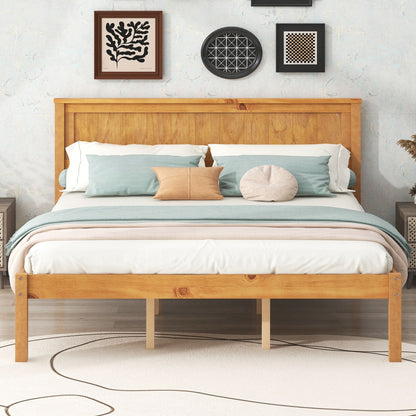 Platform Bed Frame With Headboard - The Sleep Loft - Online Mattress Showroom NYC