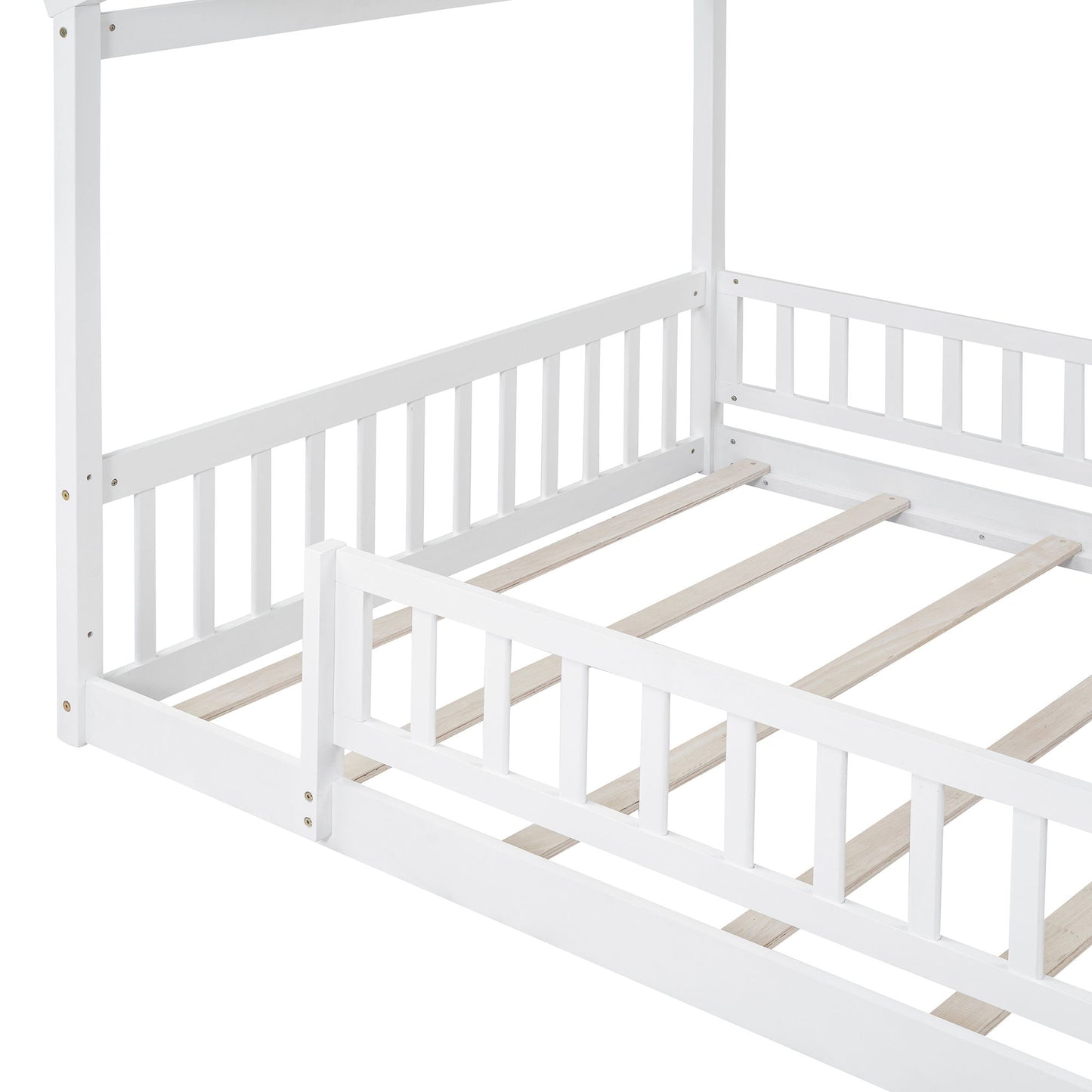 Bed House Bed Frame With Fence - The Sleep Loft - Online Mattress Showroom NYC